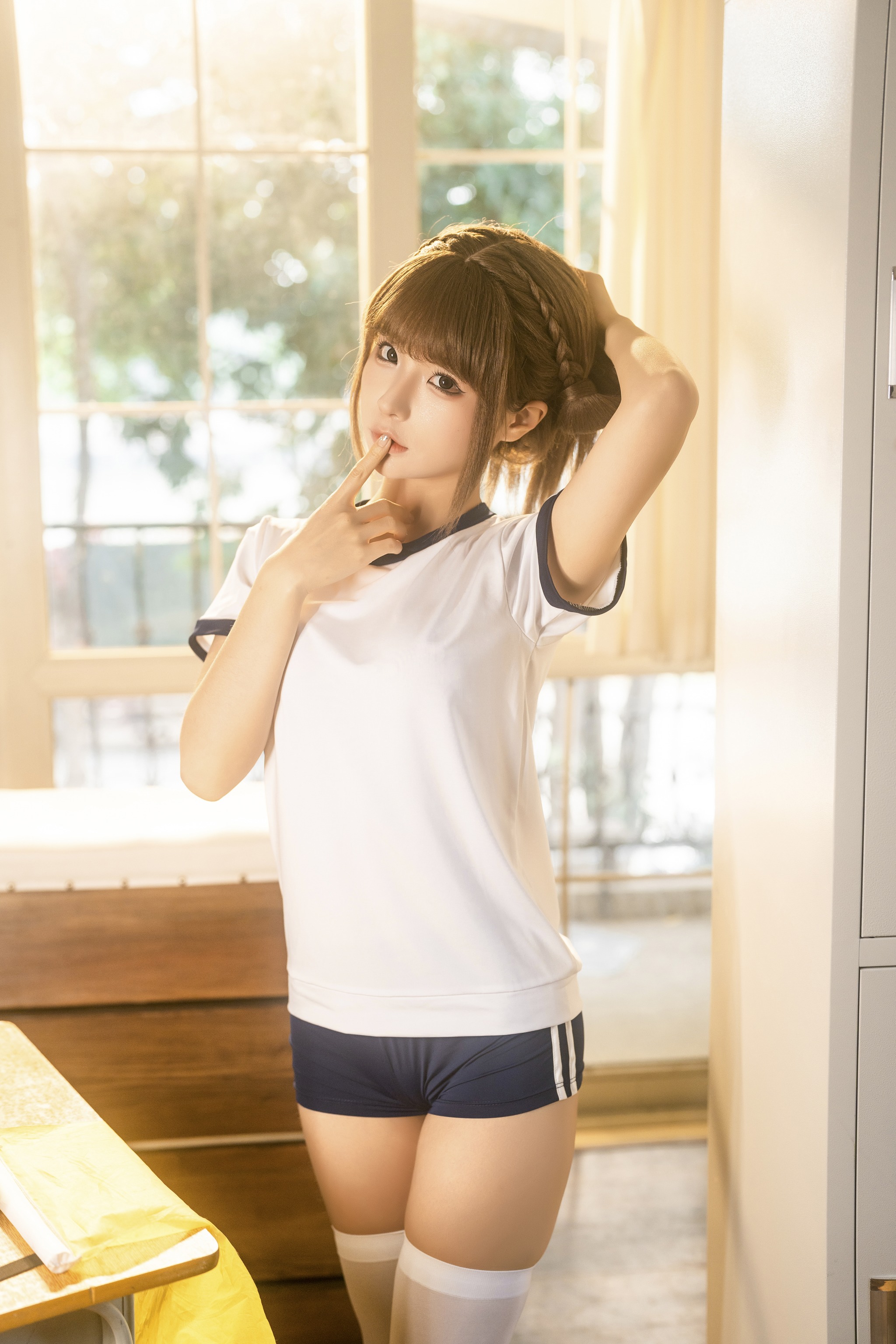 图片[1]-蠢沫沫 – NO.354 体操室 [104P]-XikXak